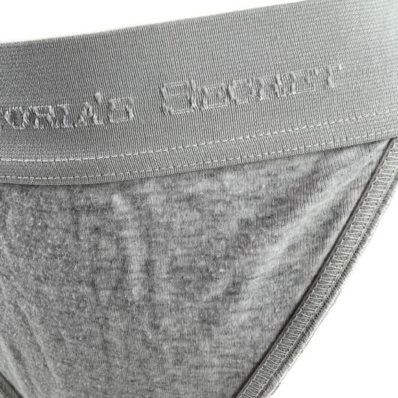 Vintage Victoria Secret Signature Soft-Stretchy Hi Leg Rio Panty Grey Size Small - Picture 2 of 5